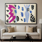 The Knife Thrower (Le lanceur de couteaux), from Jazz, 1947 - Floater Framed Canvas Print