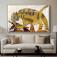 Cat Eating a Bird, 1939 - Floater Framed Canvas Print