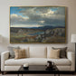 Norwegian Highlands, 1857 - Floater Framed Canvas Print