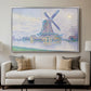Mill of Edam (Moulin d'Edam), 1896 - Floater Framed Canvas Print