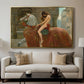 Lady Godiva, 1898 - Floater Framed Canvas Print