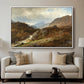 Mountain Landscape, 1864 - Floater Framed Canvas Print