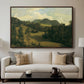 Landscape near Miesenbach, c. 1830 - Floater Framed Canvas Print