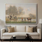 Cows in a Marshy Landscape, c. 1873-1874 - Floater Framed Canvas Print