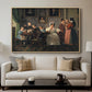 The Waagepetersen Family, 1836 - Floater Framed Canvas Print