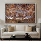The Last Judgment (Charon's Boat and the Damned), 1536-1541 - Floater Framed Canvas Print