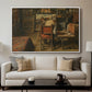 The Retoucher (The Restorer), 1876 - Floater Framed Canvas Print