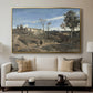 La Cervara, the Roman Campagna, c. 1830-1831 - Floater Framed Canvas Print