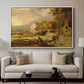 An Overshot Mill, c. 1802-1807 - Floater Framed Canvas Print