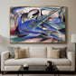 Dreaming Horse, 1913 - Floater Framed Canvas Print
