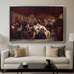 Funeral Feast, 1854 - Floater Framed Canvas Print