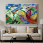 The Sheep, c. 1913-1914 - Floater Framed Canvas Print