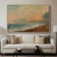Hove Beach, c. 1824-1826 - Floater Framed Canvas Print