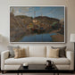Pilotboats, 1875 - Floater Framed Canvas Print