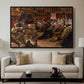 Ball of the Burning Men, 1889 - Floater Framed Canvas Print