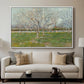 Orchard in Blossom (Plum Trees), 1888 - Floater Framed Canvas Print