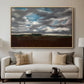 Extensive Landscape with Grey Clouds, c. 1821-1822 - Floater Framed Canvas Print