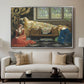 The Sleeping Beauty, 1921 - Floater Framed Canvas Print