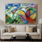 The Sheep, c. 1913-1914 - Floater Framed Canvas Print