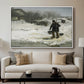 Tøsne, 1895 - Floater Framed Canvas Print