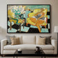 Seated Woman with Flower, 1942 - Floater Framed Canvas Print