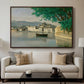 Geneva View of Part of the City, c. 1834-1835 - Floater Framed Canvas Print