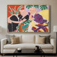The Conversation, 1938 - Floater Framed Canvas Print