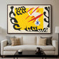 The Nightmare of the White Elephant, from Jazz, 1947 - Floater Framed Canvas Print