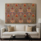 Snakeshead - Red/Cumin, c. 1876 - Floater Framed Canvas Print