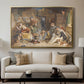 Highland Hospitality, 1832 - Floater Framed Canvas Print