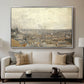 View from Montmartre, 1886 - Floater Framed Canvas Print