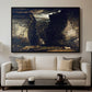Gordale Scar, c. 1811-1813 - Floater Framed Canvas Print