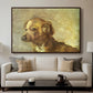 Cliper, the Artist's Dog, 1895 - Floater Framed Canvas Print