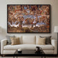 The Last Judgment (Charon's Boat and the Damned), 1536-1541 - Floater Framed Canvas Print
