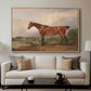 A Hunter in a Landscape, c. 1810 - Floater Framed Canvas Print