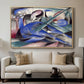 Dreaming Horse, 1913 - Floater Framed Canvas Print
