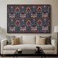 Snakeshead (Printed Textile), c. 1876 - Floater Framed Canvas Print