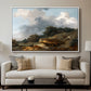 The Watering Place, c. 1765 - Floater Framed Canvas Print