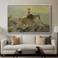 The Bridle Path, White Mountains, 1868 - Floater Framed Canvas Print