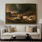 The Dead Abel, 1832 - Floater Framed Canvas Print