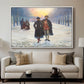 Morning after the Carnival, 1884 - Floater Framed Canvas Print