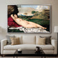 Sleeping Venus, c. 1510 - Floater Framed Canvas Print