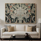 Hanging (Printed Textile), c. 18th Century - Floater Framed Canvas Print