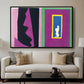 Destiny (Le destin), from Jazz, 1947 - Floater Framed Canvas Print