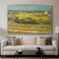 The Harvest, 1888 - Floater Framed Canvas Print