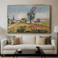 Landscape Around Toulouse, The Bridge of the Young Ladies, 1898 - Floater Framed Canvas Print