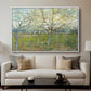 The Pink Orchard, 1888 - Floater Framed Canvas Print