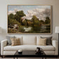 The White Horse, 1819 - Floater Framed Canvas Print