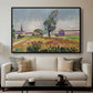 Landscape Around Toulouse, The Bridge of the Young Ladies, 1898 - Floater Framed Canvas Print