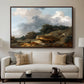 The Watering Place, c. 1765 - Floater Framed Canvas Print